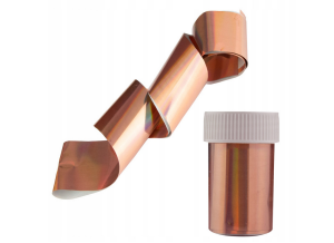 Folia transferowa różowe złoto Holo