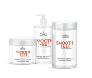 Grejpfrutowa sól + peeling + krem do stóp